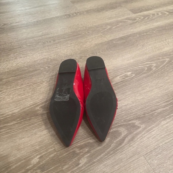 Primark Red Patent Flats with Buckle Detail - Picture 2 of 4